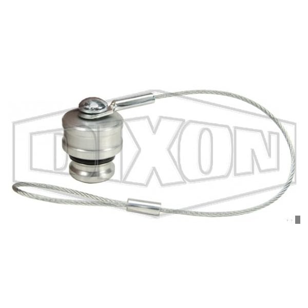 1 in H-STYLE DUST PLUG, ALUM 270008-8